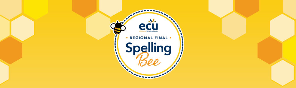 Spelling Bee background with logo
