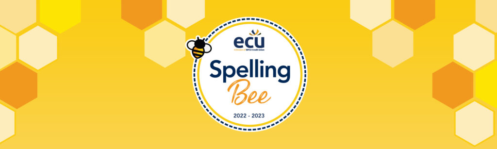 Spelling Bee background with logo